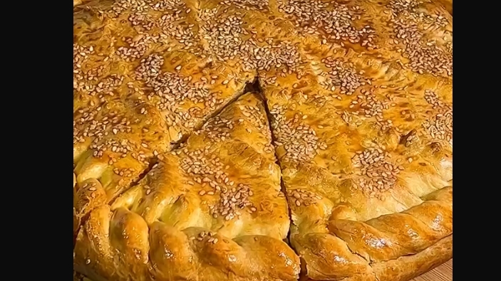 Сладкий пирог с мясом Sladkiy pirog s myasom