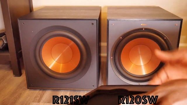 Which Klipsch subwoofer is better? R121SW or R120SW? (Guess in the comments!)