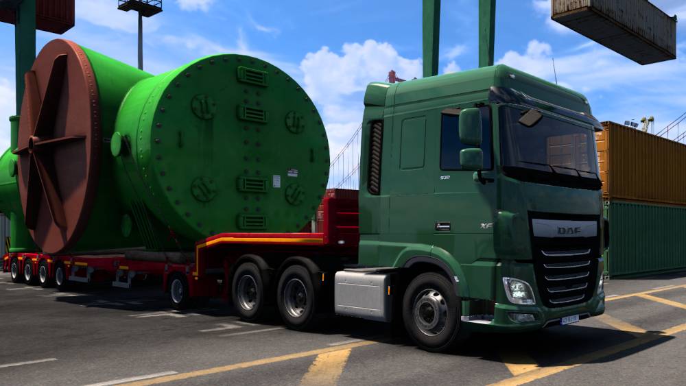 Euro Truck Simulator 2, рейс Лиссабон - Понти-ди-Сор. Стрим №580.