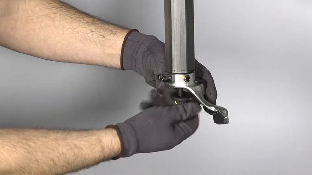 EN | Beissbarth Tyre  Changer | How to install the motorbike tyre mounting tool