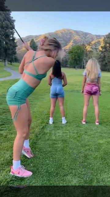 "Когда гольф — это не только спорт, но и искусство ловли мячиков! 😂🏌️♀️#юмор #спорт
