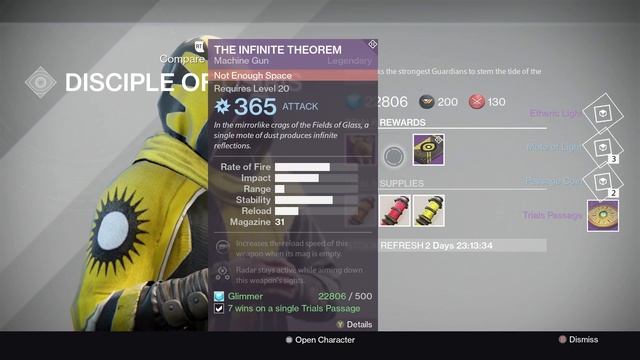 Destiny | FLAWLESS TRIALS OF OSIRIS! - 3x Lighthouse Rewards!