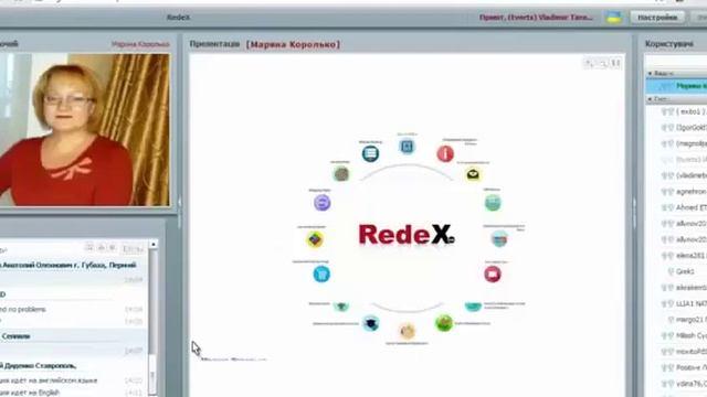 RedeX Marina Korolko presentation in English Earnings in the network