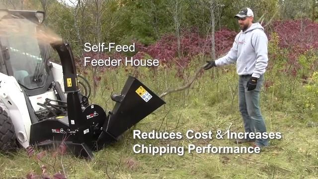 Skid Pro Skid Steer Wood Chipper