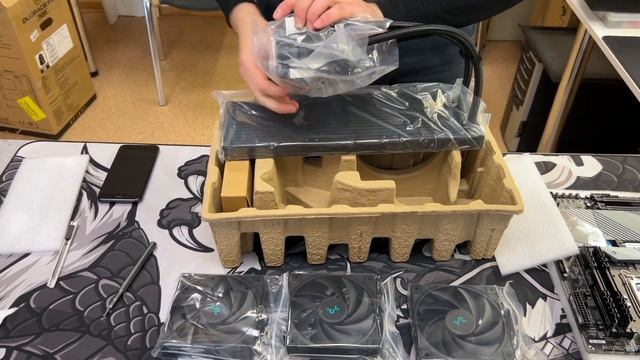 Первая сборка в Новом Году на 13600KF и Водянка, обслуживание rtx 3060 palit dual