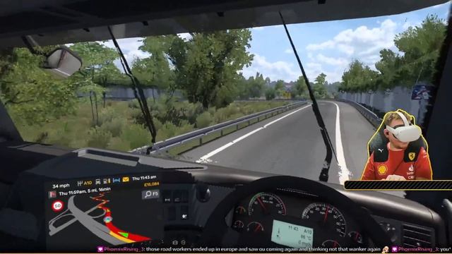 JoeR247 Plays Euro Truck Simulator 2 VR - Part 4 - Trucking Hell