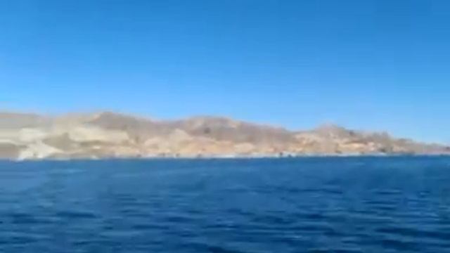 Lake Mohave,  on the lake boat