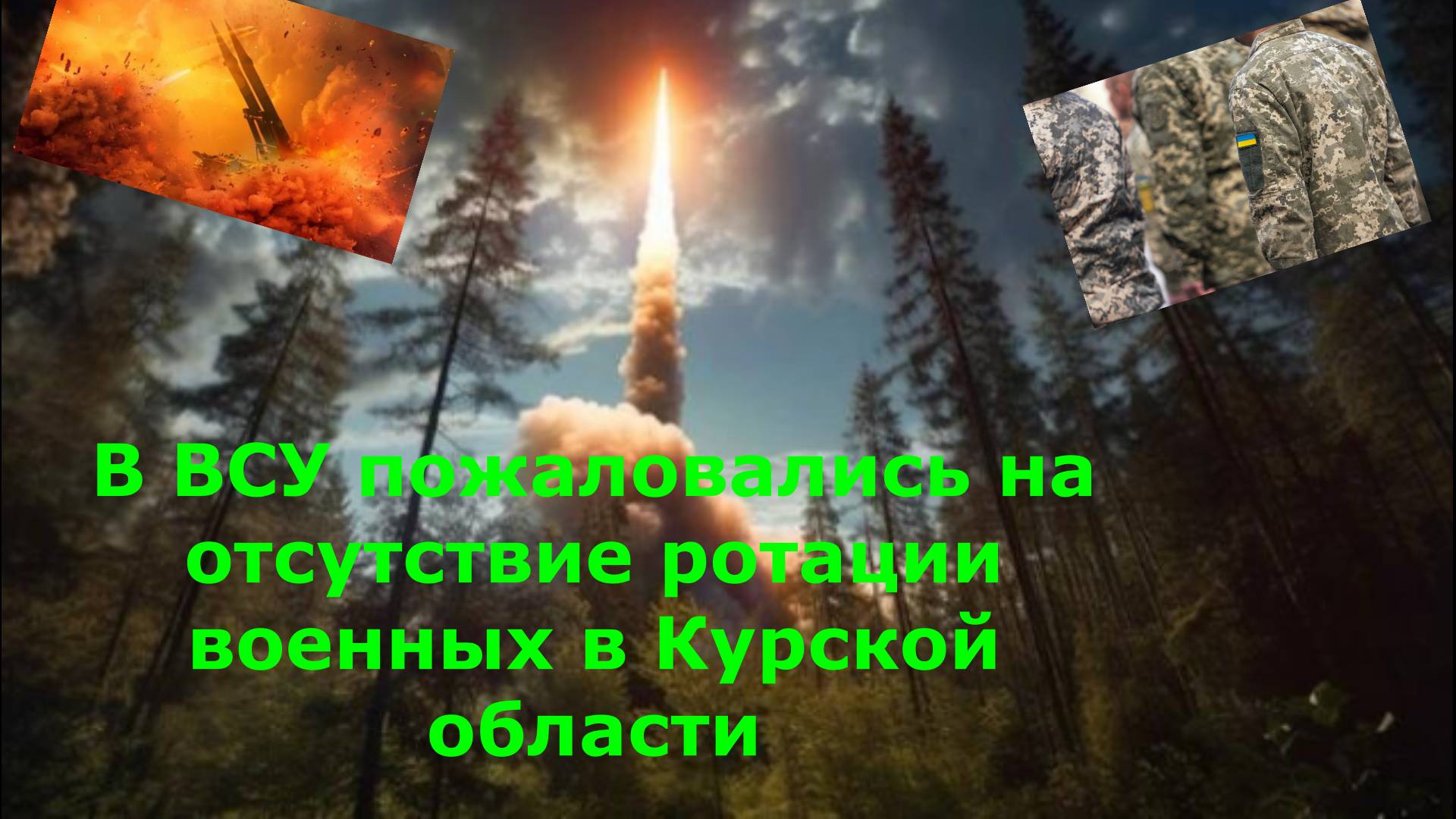 В ВСУ пожаловались на отсутствие ротации военных в Курской области