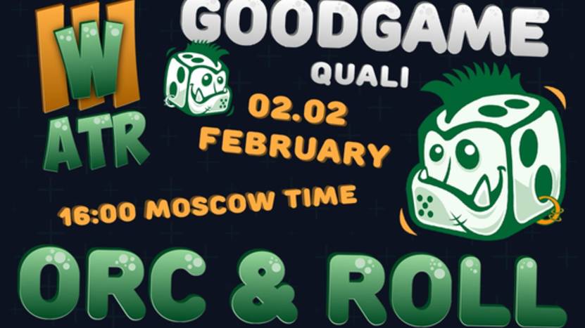 GG!! ORC'n'ROLL Quali #2 full random cup 1 million RUB prizepool !озвучки !музыка