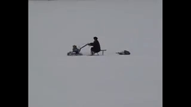 SAM Snegohodnaja pristavka k motobloku