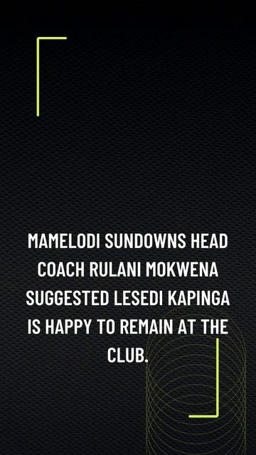 Rulani is proud of Kapinga #Shorts #Sundowns