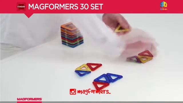 Magformers Rainbow 30 set