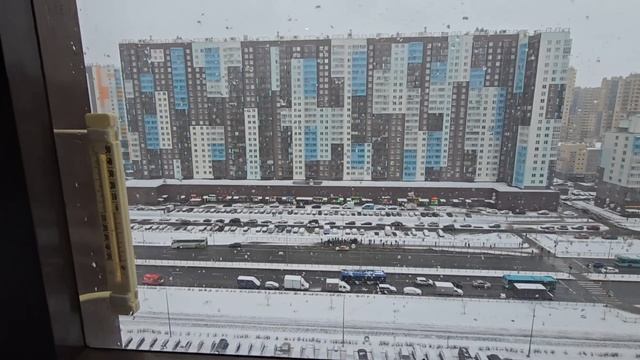 Аренда на длительный срок. Широкая студия с большой лоджией. Адрес: СПб, Комендантский пр., д.69