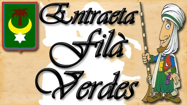 Moros y Cristianos Alcoy Entraeta 12-4-2018 Escuadra Capitán Moro Filà Verdes