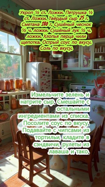 Острый мексиканский соус с сыром