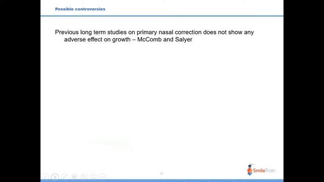 Cleft Rhinoplasty/Nose Revision | Dr. Hoyte-Williams | Telecleft Lecture | Smile Train & WACS