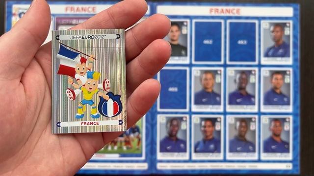 More Top French Players! Panini Stickers Collection UEFA Euro 2012. №43