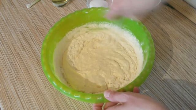 Ленивые пирожки с яйцом и луком // Тесто на кефире