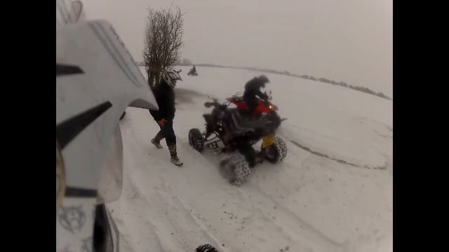 youquad.net forum rideout Russ Rich Jamie on quads in the snow 12/02/2012 greenlane byway