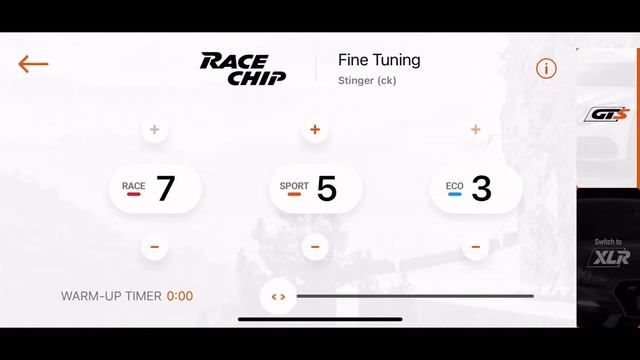 A look At Race Chip GTS App Control