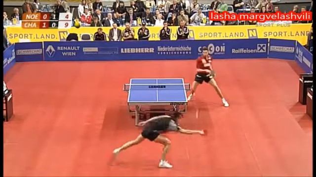 Hou Yingchao vs Vladimir Samsonov (ECL 2007)