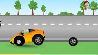 Мультики для Детей про Машинки, на дороге