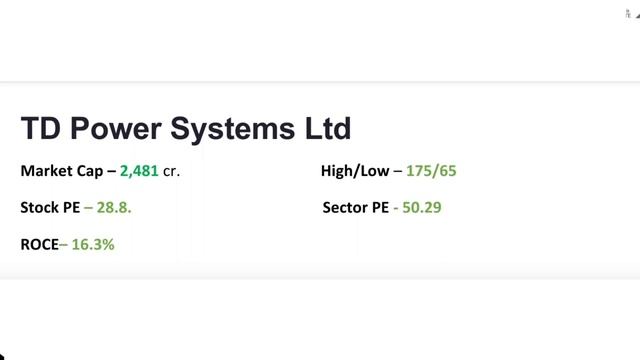 td power share latest news | Td power systems Ltd