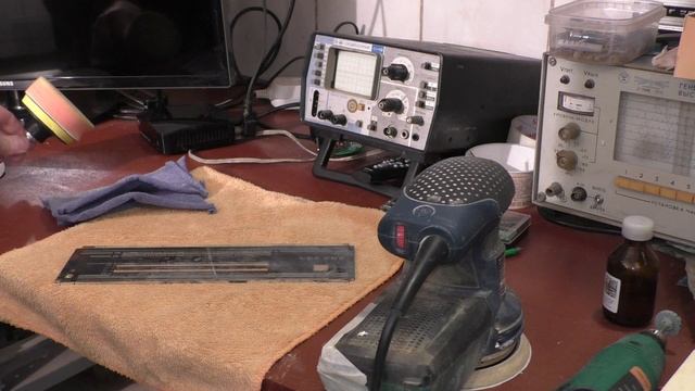 Радиоприёмник ВЭФ 202. Ужасное состояние. Часть 4. Шкала.