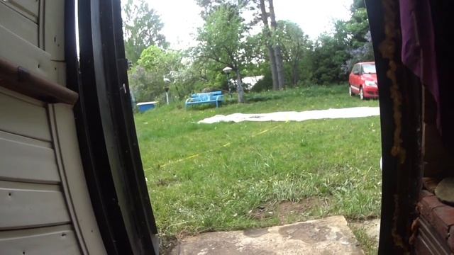 влог поехали на дачу🏡получил травму🙈