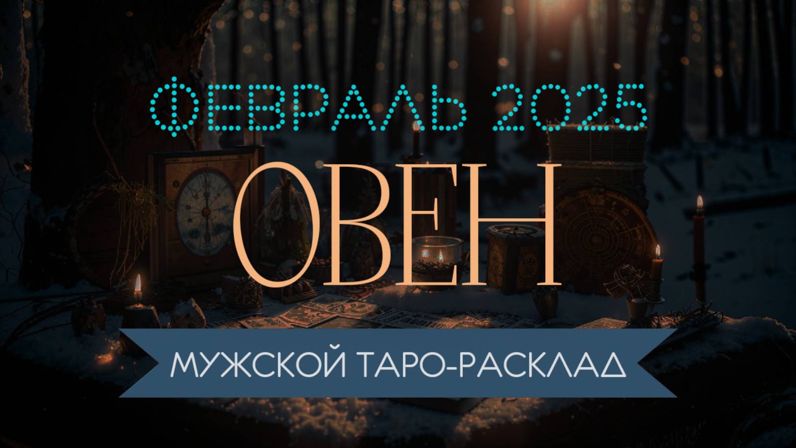 ОВЕН | ФЕВРАЛЬ 2025 | МУЖСКОЙ ТАРО РАСКЛАД | МАРИНА ТАРОККО
