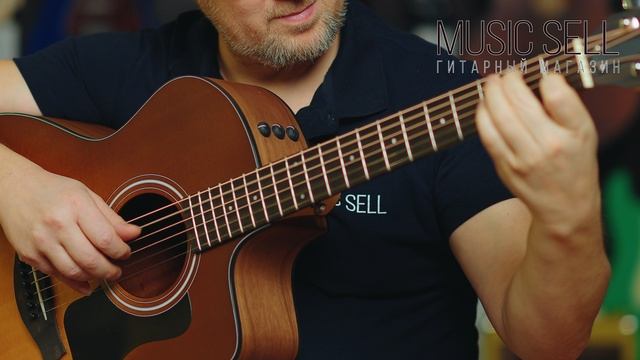 ЭЛЕКТРОАКУСТИЧЕСКАЯ ГИТАРА TAYLOR ГРАНД АУДИТОРИУМ С ВЫРЕЗОМ SUNBURST МАССИВ ЕЛИ - MUSIC SELL