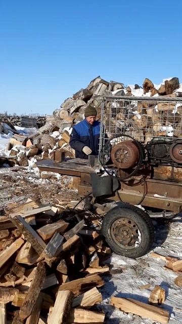 Очумелые ручки .Дровокол.