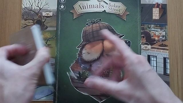 How to reset The Animals of Baker Street IELLO AmassGames #mystery  board #game narrative #sherlock