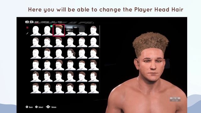 How to Change Fighter Head Hair and Color in EA Sports UFC 5