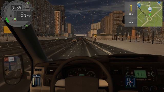 233) City Car Driving 2.961 км Архитектурная - Трамвайная 2.325 км Гоголя - Спортивная
