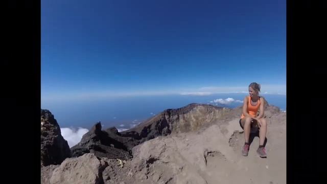 Mount Agung trailrun 2017 - highest point of Bali, Indonesia