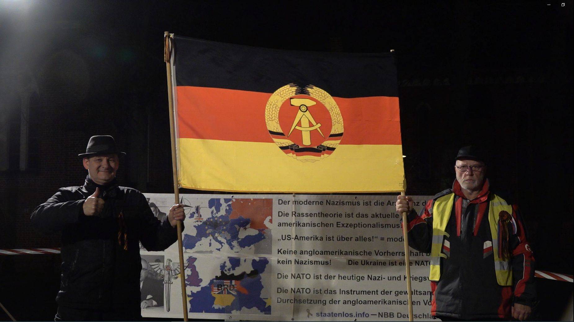 Deutschlands Zukunft ist die Deutsche Demokratische Republik! #staatenlos.info