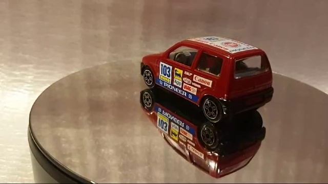 Fiat Cinquecento Rally 1993 Bburago 1/43
