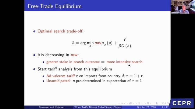 When Tariffs Disturb Global Supply Chains