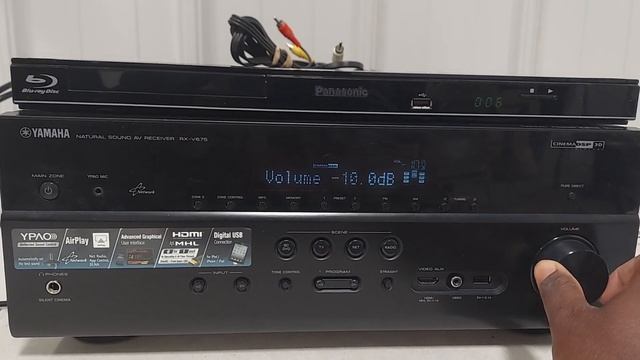 Yamaha Rx-V675 Stereo Receiver