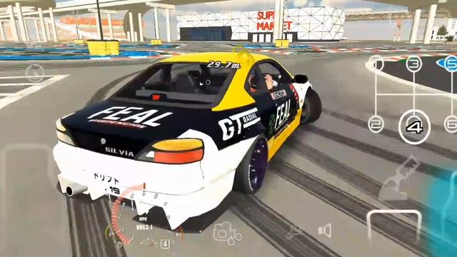 DRIFT con MI SILVIA S15 de FORMULA DRIFT * cambios en manual * CAR PARKING MULTIPLAYER