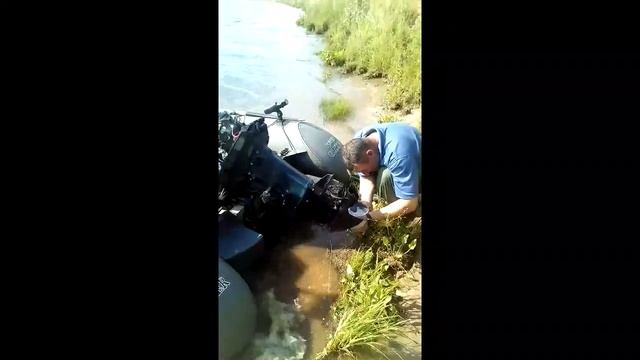 тяжелый денёк на воде....переборка редуктора