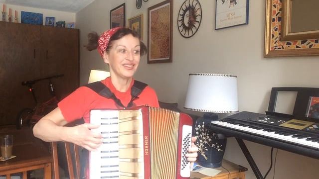 Terry Palasz: Lollipop on Hohner  Vintage Accordion 40 bass