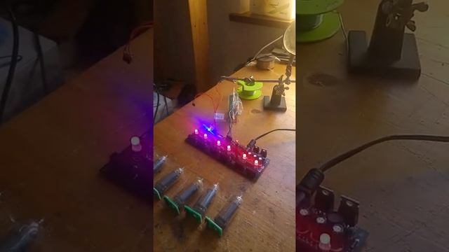 IN-14 Arduino Nixie Clock Startup Calibration