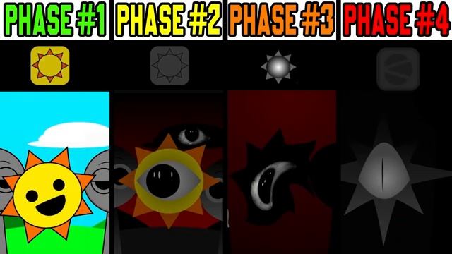 Phase 1 VS Phase 2 VS Phase 3 VS Phase 4 in Incredibox Sprunki!