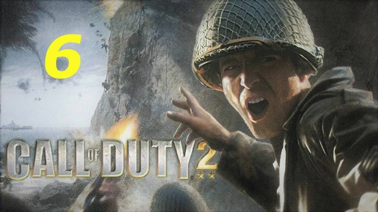 Прохождение Call of Duty 2 #6 (Разгром Роммеля)