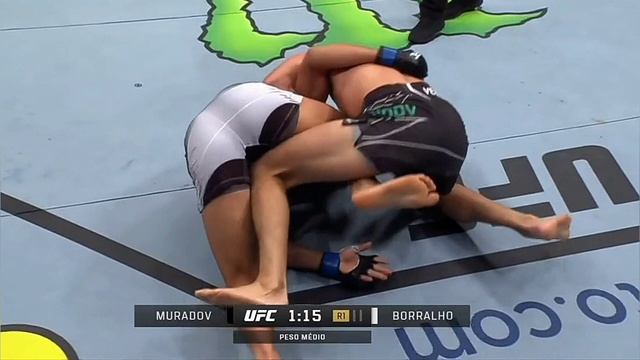 COMEÇAMOS BEM! Caio Borralho faz LUTA DURÍSSIMA contra o RUSS0 Muradov e VENCE no UFC 280