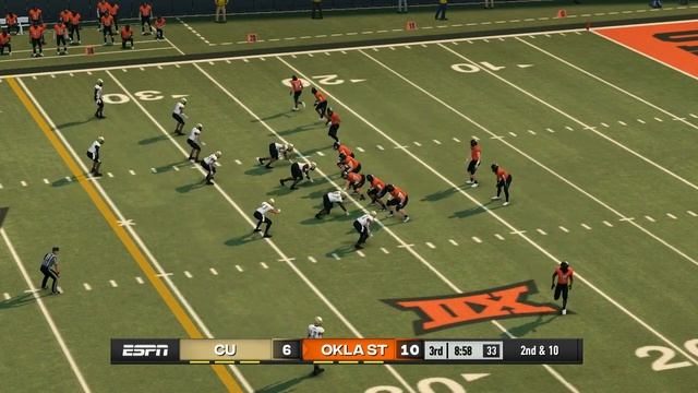 Colorado at Oklahoma State - Big 12 Spring Tournament Round 2 (2024 Rosters for NCAA 14)