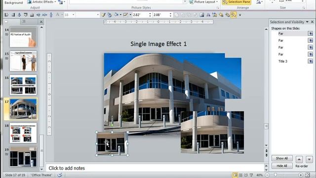 Create multiple angles from a single background image