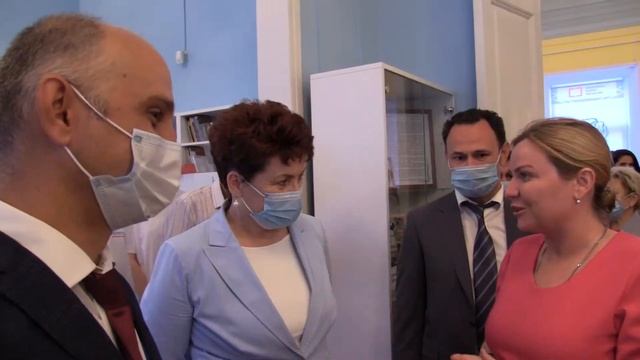 Открытие модельной детской библиотеки имени А. С. Пушкина